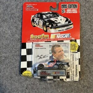 NIP 1995 Racing Champions 1:64 Scale NASCAR Diecast Stock Car #6 Mark Martin